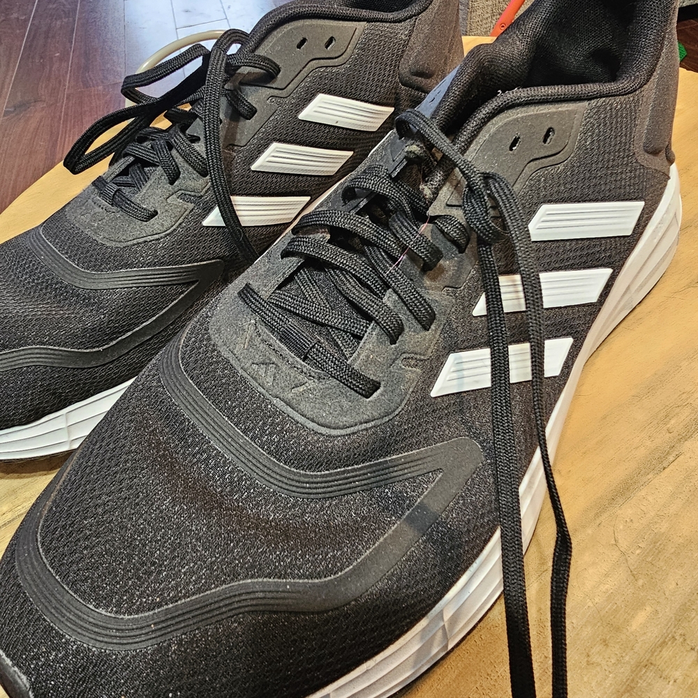 adidas Originals Black and White Men's Athletic Shoes